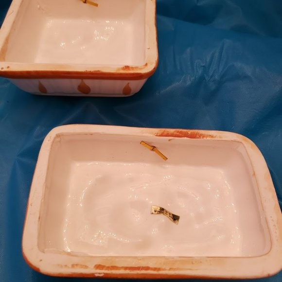 Vintage Gelatin Mold Wall Hanger Made in Taiwan Miniature set of 2 MCM - Picture 3 of 3